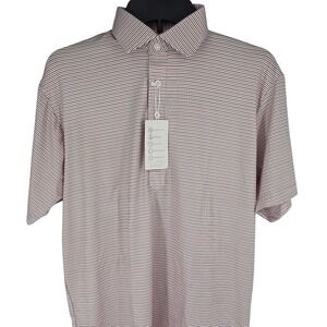 NWT Collars and Co Dress Collar Polo Featherweight Relaxed Size Small